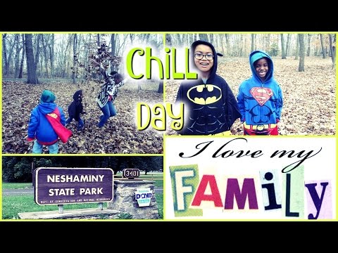 Racing Remote Controlled Cars and Playing in Leaves at The Park