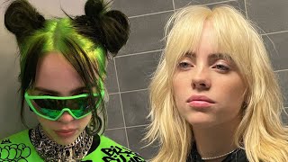 Billie Eilish Goes BLONDE and Reveals Signature Black/Green Hair Is a WIG!