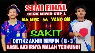 Download lagu Semi Final Ian Mmc Porda Sleman vs Vano Genk Miwir 🏓Genk Miwir Cup 1 mp3