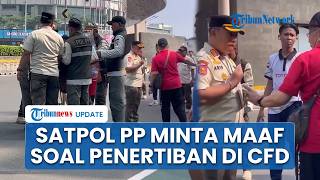 Viral Video Pedagang Es Ditertibkan Tak Humanis di CFD, Kini Satpol PP Minta Maaf & Janji Evaluasi
