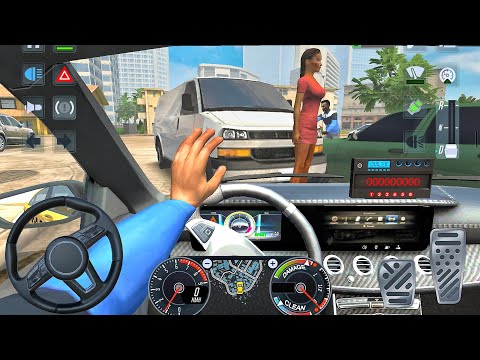 New Taxi Driver 2026 - City Traffic Vs Taxi Mercedes Benz! Taxi Simulator Car Game Android Gameplay