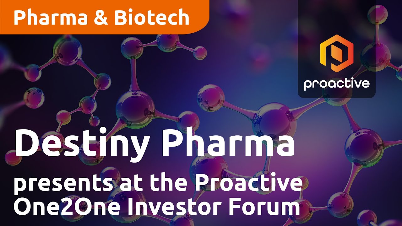 Destiny Pharma presents at the Proactive One2One Investor Forum - March 23rd 2023