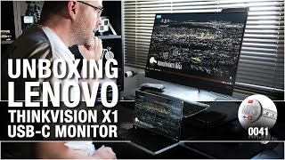 Lenovo ThinkVision X1 Buying unboxing and my first