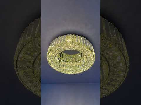 Люстра Led кристаллы Linisoln 100W до 18 м² цвет Хром 9597/400 - фото 1 - id-p2114522367