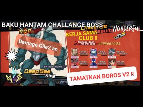 BAKU HANTAM TAMATKAN BOSS BOROS V2 + taktik  & UP RED GEAR!!【ONE PUNCH MAN : THE STRONGEST】 #gg #opm