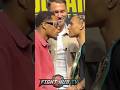 HEATED Devin Haney STEPS to Regis Prograis in INTENSE face off at press conference!