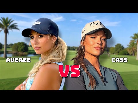 Insane Match: Cass vs Averee. Wait...Long Drivers Can Play Golf Too