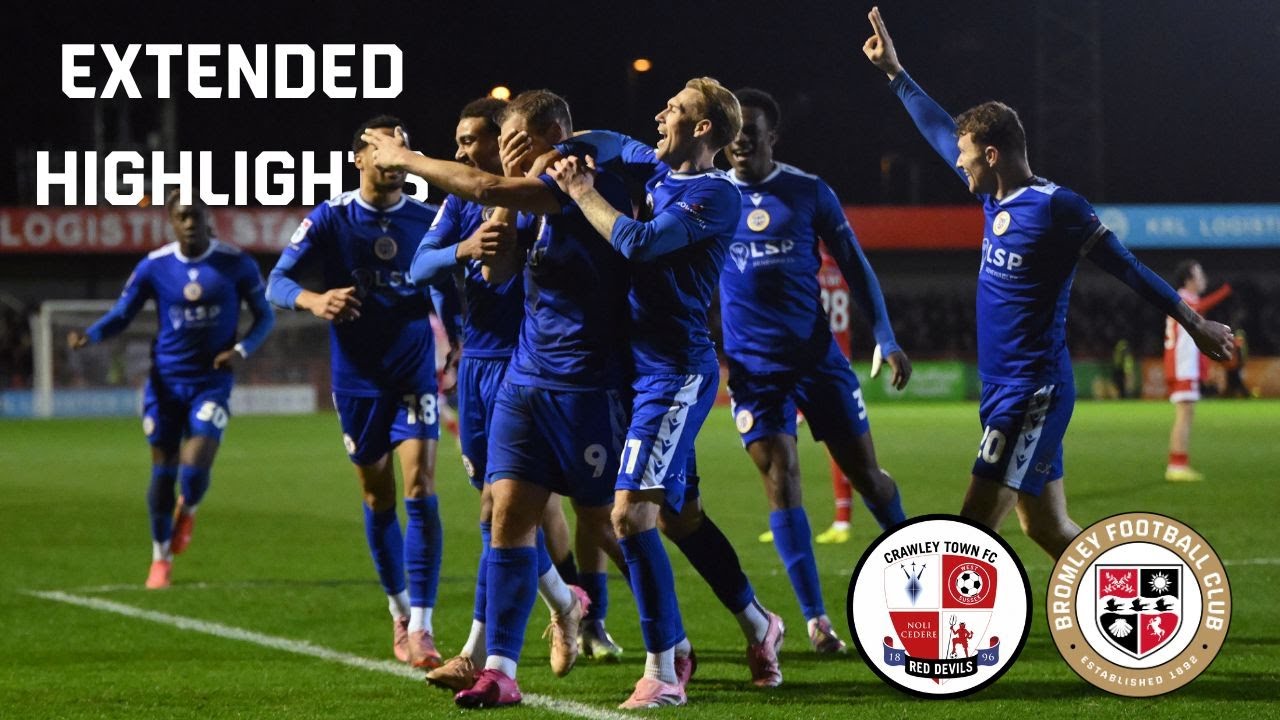 Crawley vs Bromley Summary & Highlights Season 2025/2026
