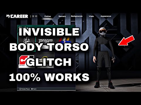 *NEW* INVISIBLE TORSO BODY GLITCH FASTEST EASIEST WAY 100% WORKS NO GATE KEEPING NBA 2K26