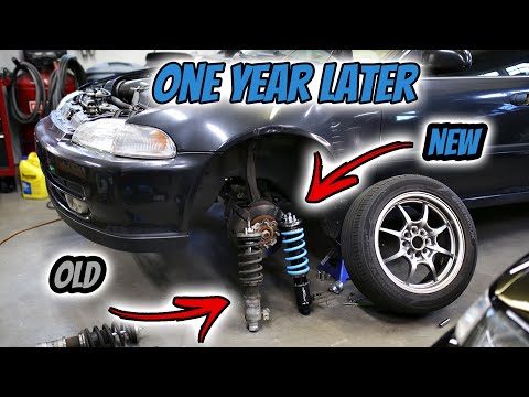 1995 Budget Civic MaXpeedingRods SP1 T6 Coilovers Upgrade