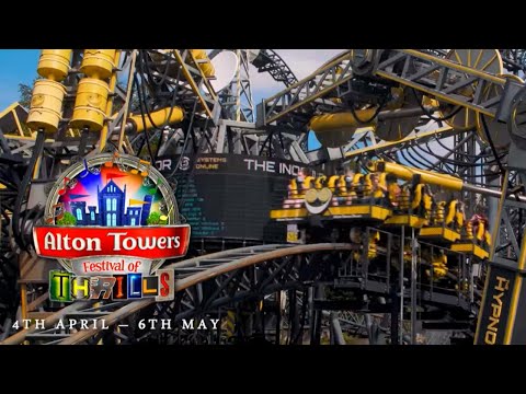 Alton Towers Festival Of Thrills - NEW EVENT For 2022!