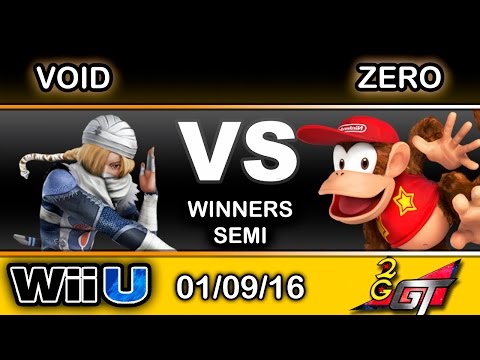 2GGT: ESAM Saga - 2GG | VoiD (Sheik) Vs. TSM | ZeRo (Diddy Kong) Winners Semi - Smash Wii U