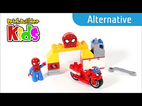 Vidéo LEGO Duplo 10607 : L'atelier de la moto-araignée de Spider-Man