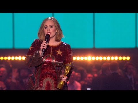 Adele's '25' wins MasterCard British Album of the Year | The BRIT Awards 2016 thumnail