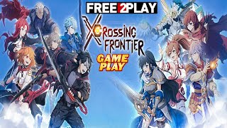 Crossing Frontier ★ Gameplay (DEMO Test)★ PC Steam [Free to Play] 2.5D action RPG fighting game 2022