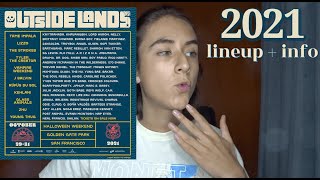 OUTSIDE LANDS 2021 [Festival Lineup, Information, Reaction]