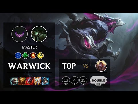 Warwick Top vs Jayce - EUW Master Patch 12.2