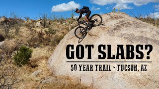 The best slabs in Arizona! Mountain biking the 50 Year Trail in Tucson AZ – Just Ride Ep. 18