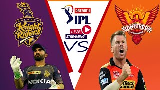 IPL LIVE Scorecard KKR vs SRH | IPL 2020 - 8th Match | Kolkata KnightRiders- Sunrisers Hyderabad