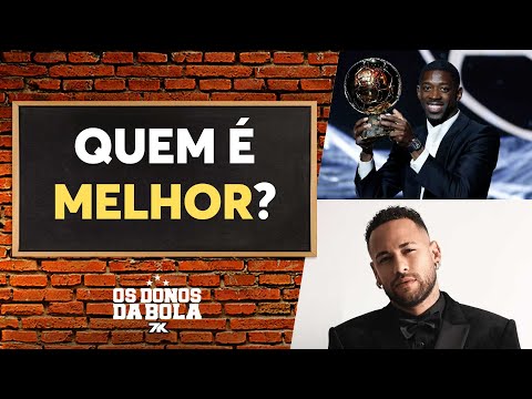 Craque Neto compara Neymar a Dembelé, vencedor do Bola de Ouro
