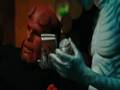 hellboy n abraham sing "i can`t smile withou you ...