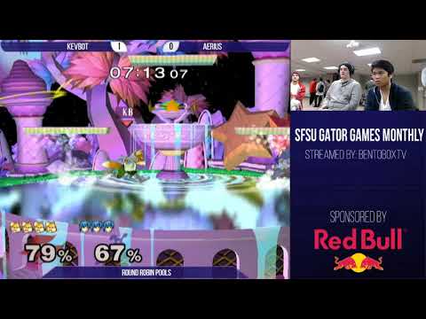 SFSU Gator Games Monthly #1 Singles Pools Kevbot (Fox) vs Aerius (Marth)
