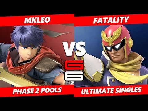 Genesis 6 SSBU - FOX MVG | MkLeo (Ike) VS ESE | Fatality (Captain Falcon) Smash Ultimate R2 Pools