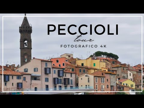 PECCIOLI: il borgo dei GIGANTI fra arte e architettura / Tour fotografico 4k