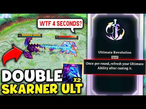 Skarner but I can ult you TWICE in a row and you never get to play (4 SECOND SUPPRESSION)