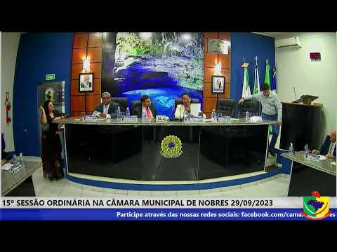 15º Sessão Ordinária 29/09/2023
