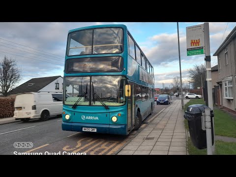 arriva Northumbia 7446 NK05GWY alx 400 b7tl 57A Cramlington