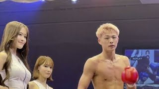 アマ３冠“ザ・ドリーム”片岡叶夢がデビューＶ　３回ＴＫＯ勝ち「とりあえず、しっかり勝てて良かった」