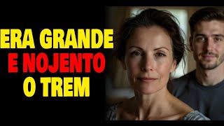 Mas tive que aguentar sentada até chegar ao destino esperado