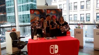 Monster Hunter Generations Ultimate Launch Event at Nintendo NY (Shintaro Kojima Appearance)