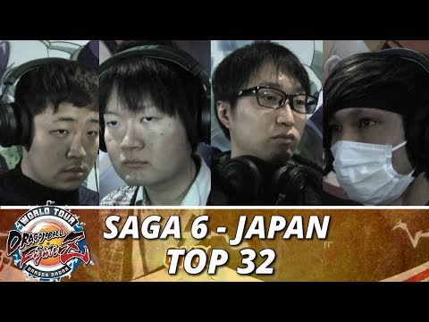 DBFZ World Tour: Japan Saga 6 (Top 32) Kazunoko, Chou, Fenritti, Aixy