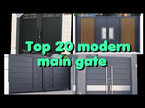 Top 20 modern main gate || latest main gate design || #gate #design #2024