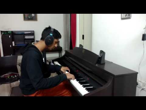 Tere Sang Yaara - Piano Cover | Anirudh Das