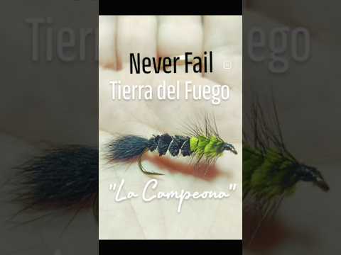 fly patterns Rio Grande, Tierra del Fuego Argentina, Patagonia. LA CAMPEONA #pescaconmosca