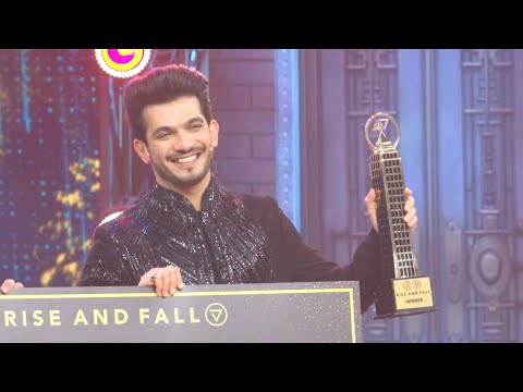 Arjun Bijlani WINNING Moments - Becomes Rise & Fall Winner |  Beats Arbaz Patel & Aarush Bhola