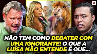 RICHARD RASMUSSEN PERDE A PACIÊNCIA COM LUÍSA MELL E MANDA A REAL!