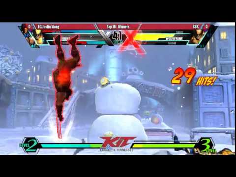 KiT15 - UMvC3 - Top 12 (Winners) - EG Justin Wong vs SBK