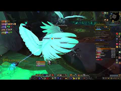 WoW Shadowlands 9.1.0 arms warrior pve The Necrotic Wake Mythic +14 2