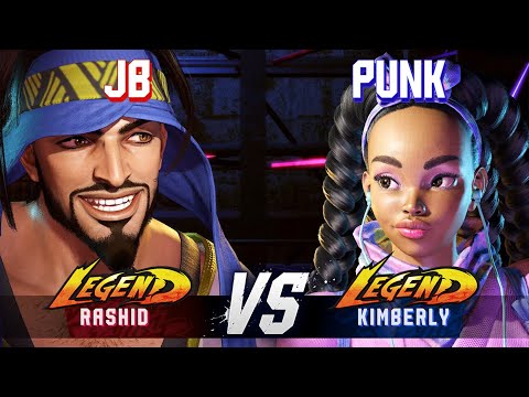 SF6 ▰ JB (Rashid) vs PUNK (Kimberly) ▰ High Level Gameplay