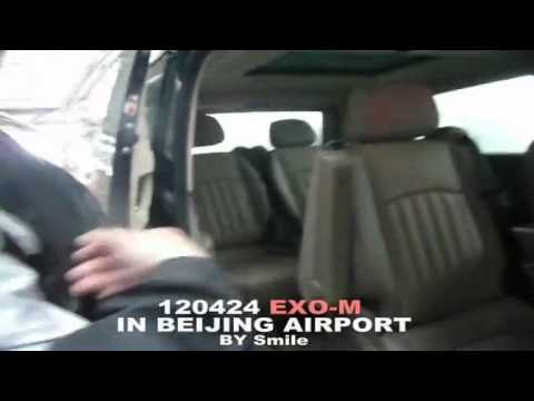 [Fancam] 120424 EXO-M in Beijing Airport