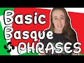 Top Beginner Phrases in BASQUE