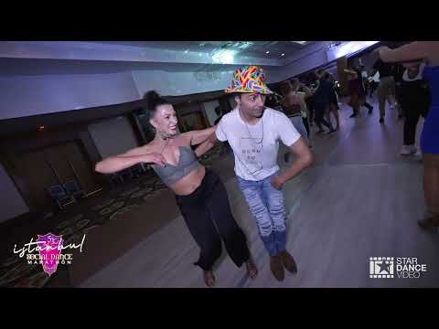 Frankie Martinez & Barbara Materka ~ social dancing @ Istanbul Social Dance Marathon 2023
