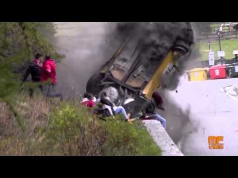 Jolly Rally Valle d'Aosta 2014 - Big crash