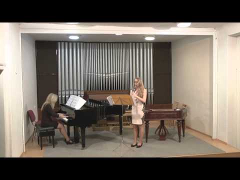 Lucie Hulová klarinet hraje: J. Barat - Skladba v g moll