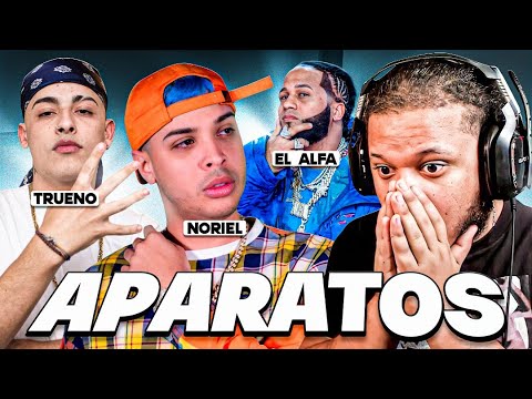 [REACCION] EL ALFA "EL CAPO" ❌ NORIEL ❌ TRUENO - LOS APARATOS ✈️💰