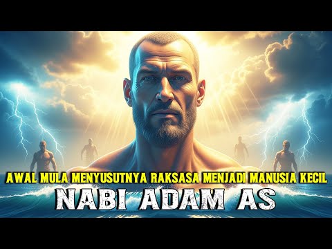 Kisah Nabi Adam AS | Awal Mulanya Tubuh Nabi Adam Menyusut Sedikit Sedikit